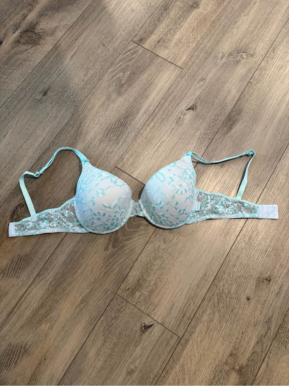 Dkny Mint Lace Underwire Bra